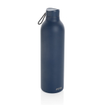 Recycelte Stainless-Steelflasche mit großem Fassungsvermögen, 1 L farbe silber