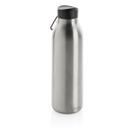 Thermoflasche mit Griff für den einfachen Transport, BPA-frei, 500 ml farbe silber