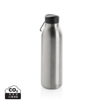 Thermoflasche mit Griff für den einfachen Transport, BPA-frei, 500 ml farbe silber