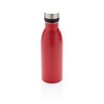 Auslaufsichere Flasche aus recyceltem Edelstahl, BPA-frei, 500 ml farbe rot