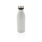 Auslaufsichere Flasche aus recyceltem Edelstahl, BPA-frei, 500 ml farbe weiß