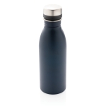 Auslaufsichere Flasche aus recyceltem Edelstahl, BPA-frei, 500 ml farbe marineblau