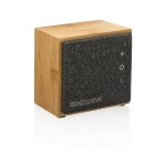 Bluetooth-Lautsprecher aus Bambus mit 6 Stunden Akkulaufzeit, 5W farbe holzton