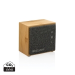 Bluetooth-Lautsprecher aus Bambus mit 6 Stunden Akkulaufzeit, 5W farbe holzton