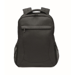 Laptop-Rucksack aus RPET-Polyester mit Trolley-Halterung, 15” farbe schwarz zehnte Ansicht