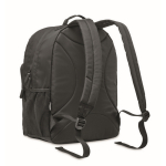 Laptop-Rucksack aus RPET-Polyester mit Taschen und Polsterung, 15'' farbe schwarz zweite Ansicht