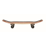 Mini-Fingerspielzeug in Skateboardform aus Holz als Werbemittel farbe holzton zweite Ansicht