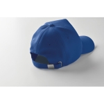 5-Panel-Baseballkappe aus RPET-Polyester, Größe 7 1/4, 210 g/m2 farbe köngisblau