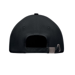 Baseballkappe aus dickem Baumwolltwill, Größe 7 1/4, 260 g/m2 farbe schwarz