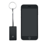 Wireless Keyfinder mit Selfie-Auslöser als Merchandising farbe schwarz