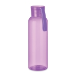 Tritan-Flasche mit Silikonschlaufe für Messen und Events, 500 ml farbe violett-transparent