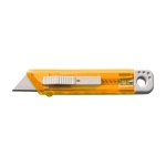 Transparentes Cuttermesser mit automatischem Sicherheitsrückzug farbe orange 41603.75