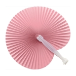 Fächer mit buntem Papier im Pai-Pai-Stil bedrucken farbe rosa 41603.75