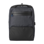 Antidiebstahl-Laptop-Rucksack aus widerstandsfähigem Kunststoff, 15” farbe schwarz 41603.75