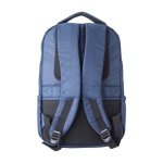 Laptop-Rucksack aus Polyester mit Taschen und gepolsterten Griffen, 15” farbe blau erste Ansicht