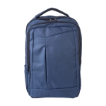 Laptop-Rucksack aus Polyester mit Taschen und gepolsterten Griffen, 15” farbe blau 41603.75