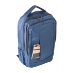 Laptop-Rucksack aus Polyester mit Taschen und gepolsterten Griffen, 15” farbe blau fünfte Ansicht