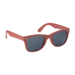 Sonnenbrille aus recyceltem Kunststoff mit UV400-Schutz farbe rot 41603.75