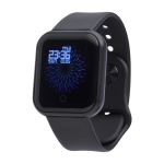 Kabellose Smartwatch mit vielen Funktionen und USB farbe schwarz 41603.75