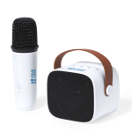 Karaoke-Set mit 5-W-Lautsprecher und Mikrofon mit Bluetooth-Verbindung Ansicht mit Druckbereich