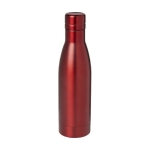 Thermoflasche aus recyceltem Edelstahl, 500 ml farbe rot dritte Ansicht