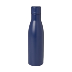 Thermoflasche aus recyceltem Edelstahl, 500 ml farbe marineblau dritte Ansicht