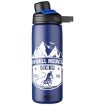 CamelBak® doppelwandige Edelstahlflasche, 600 ml farbe marineblau zweite Ansicht mit Logo