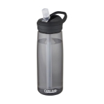 Recycelte Tritan-Flasche der Marke CamelBak® mit Strohhalm farbe schwarz