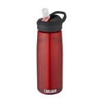 Recycelte Tritan-Flasche der Marke CamelBak® mit Strohhalm farbe rot