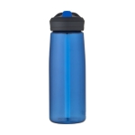 Recycelte Tritan-Flasche der Marke CamelBak® mit Strohhalm farbe köngisblau zweite Vorderansicht