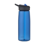 Recycelte Tritan-Flasche der Marke CamelBak® mit Strohhalm farbe köngisblau zweite Seitenansicht