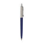 Stift aus recyceltem Material mit blauer Parker Jotter Tinte farbe marineblau zweite Seitenansicht