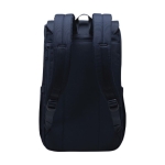 Vielseitiger recycelter Herschel Retreat Laptop-Rucksack, 15” farbe marineblau zweite Rückansicht