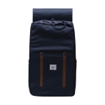 Vielseitiger recycelter Herschel Retreat Laptop-Rucksack, 15” farbe marineblau dritte Vorderansicht