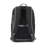 Wasserdichter PC-Rucksack aus recyceltem Material, 15 farbe schwarz zweite Rückansicht