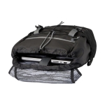 Wasserdichter Rucksack aus recyceltem PC mit mehreren Taschen, 15,6 farbe schwarz dritte Ansicht