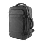 Rucksack aus Polyester mit Doppelgriff, wasserabweisend farbe schwarz erste Ansicht