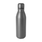 Flasche aus recyceltem Aluminium mit passendem Deckel, 550 ml farbe grau erste Ansicht