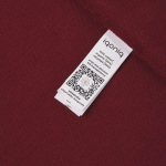 Poloshirt aus Öko-Baumwoll-Piqué, 220 g/m2, Iqoniq Yosemite farbe bordeaux fünfte Ansicht