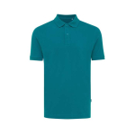 Poloshirt aus Öko-Baumwoll-Piqué, 220 g/m2, Iqoniq Yosemite farbe türkis