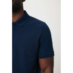 Poloshirt aus Öko-Baumwoll-Piqué, 220 g/m2, Iqoniq Yosemite farbe marineblau