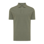 Poloshirt aus Öko-Baumwoll-Piqué, 220 g/m2, Iqoniq Yosemite farbe militärgrün