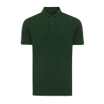 Poloshirt aus Öko-Baumwoll-Piqué, 220 g/m2, Iqoniq Yosemite farbe dunkelgrün