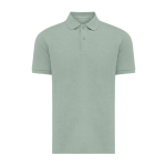 Poloshirt aus Öko-Baumwoll-Piqué, 220 g/m2, Iqoniq Yosemite farbe olivgrün