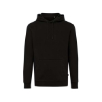 Hoodie aus organischer Baumwolle, slim fit, 340 g/m2, Iqoniq farbe schwarz