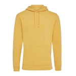 Hoodie aus organischer Baumwolle, slim fit, 340 g/m2, Iqoniq farbe gelb