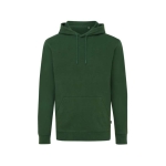 Hoodie aus organischer Baumwolle, slim fit, 340 g/m2, Iqoniq farbe dunkelgrün