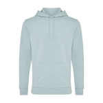 Hoodie aus organischer Baumwolle, slim fit, 340 g/m2, Iqoniq farbe pastelgrün