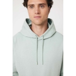 Hoodie aus organischer Baumwolle, slim fit, 340 g/m2, Iqoniq farbe pastelgrün Ansicht 13