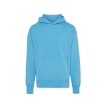 Sweatshirt mit Passform aus Öko-Baumwolle, 340 g/m2, Iqoniq Yoho farbe cyan-blau